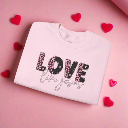 Love Like Jesus Crewneck Sweatshirt