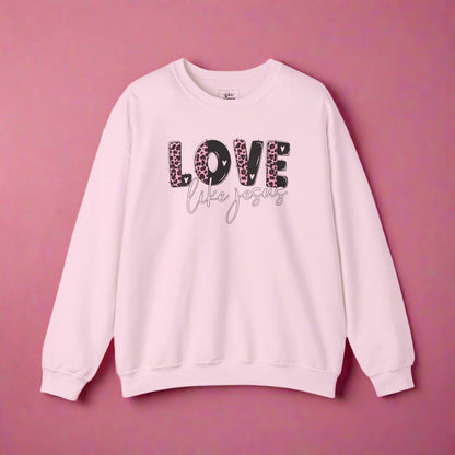 Love Like Jesus Crewneck Sweatshirt